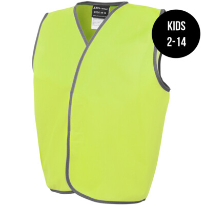 JBs Wear Hi Vis Kids Safety Vest (D) Thumbnail