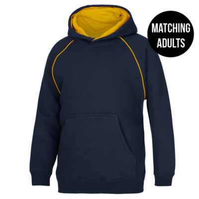 JBs Wear Kids Contrast Fleecy Hoodie Thumbnail