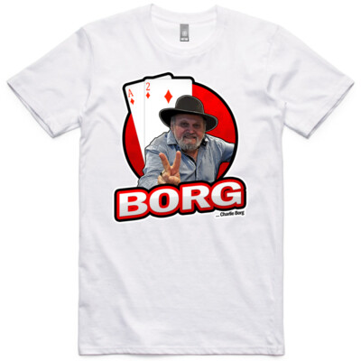 The Name is Borg ....... Charlie Borg Tee Thumbnail